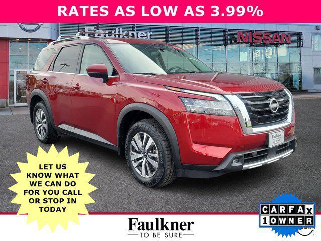 used 2022 Nissan Pathfinder car, priced at $34,398