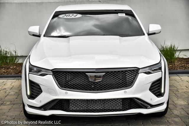 used 2024 Cadillac CT4-V car, priced at $50,886
