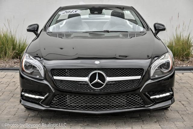 used 2015 Mercedes-Benz SL-Class car, priced at $27,881