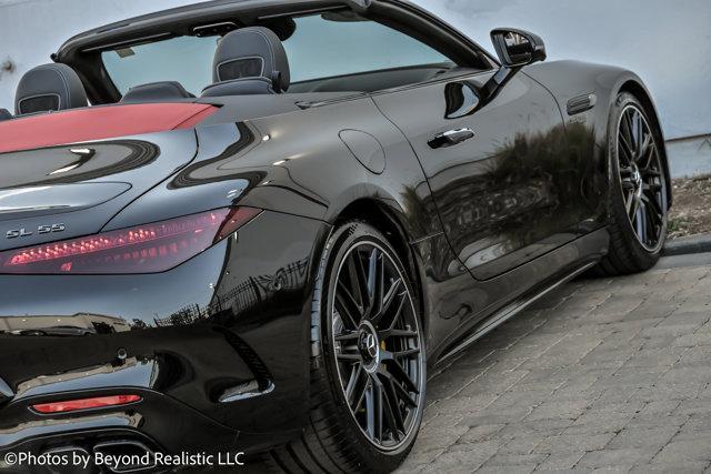 used 2024 Mercedes-Benz AMG SL 55 car, priced at $125,841