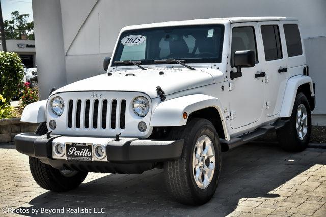 used 2015 Jeep Wrangler Unlimited car, priced at $19,880