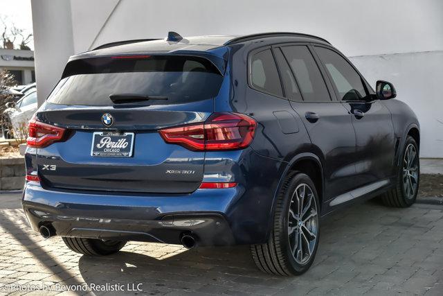 used 2021 BMW X3 car, priced at $39,978