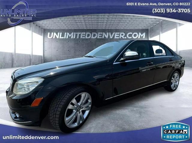 used 2009 Mercedes-Benz C-Class car, priced at $7,995