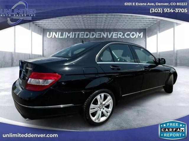 used 2009 Mercedes-Benz C-Class car, priced at $7,995