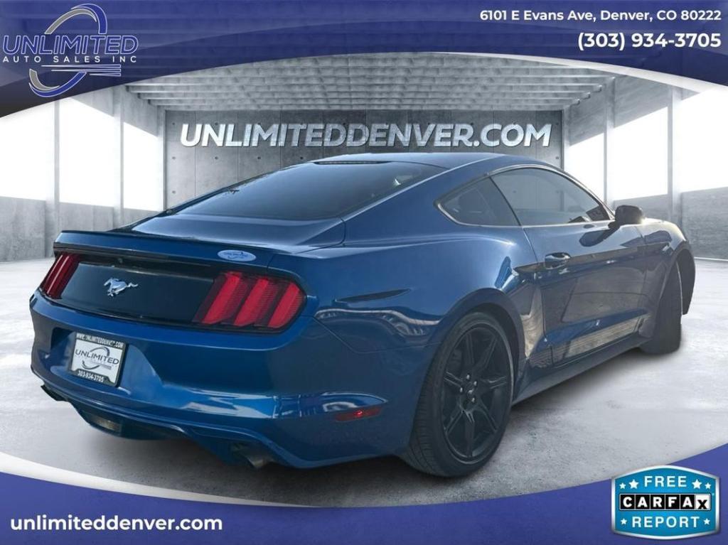 used 2017 Ford Mustang car, priced at $20,999