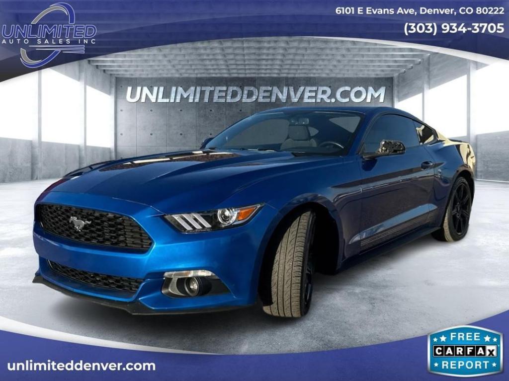 used 2017 Ford Mustang car, priced at $20,999