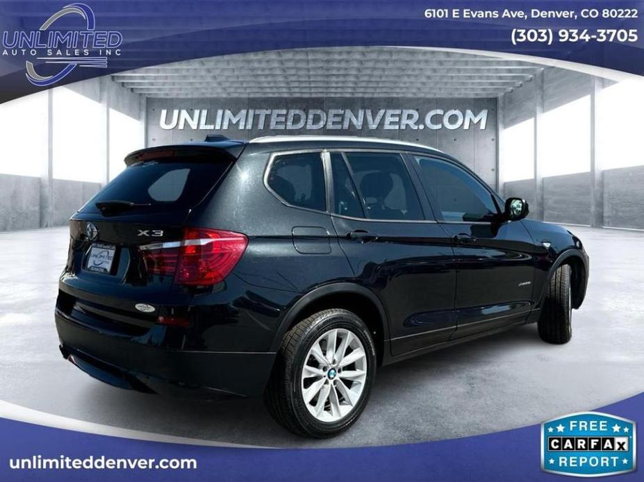 used 2013 BMW X3 car, priced at $13,497