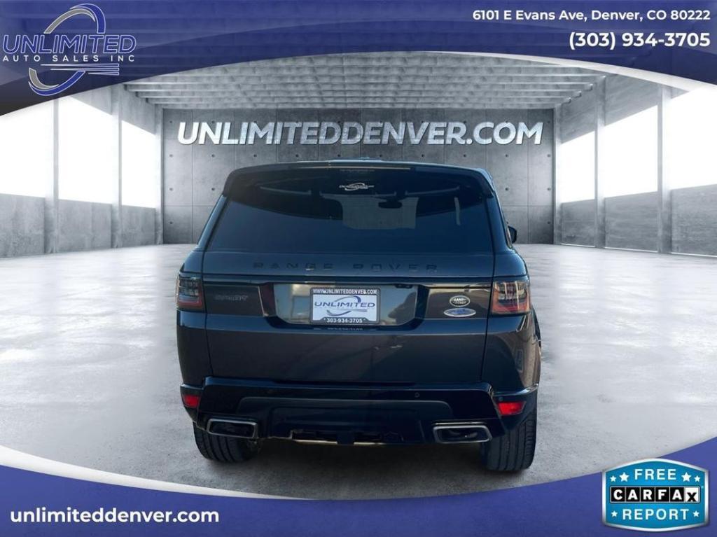 used 2018 Land Rover Range Rover Sport car, priced at $36,998