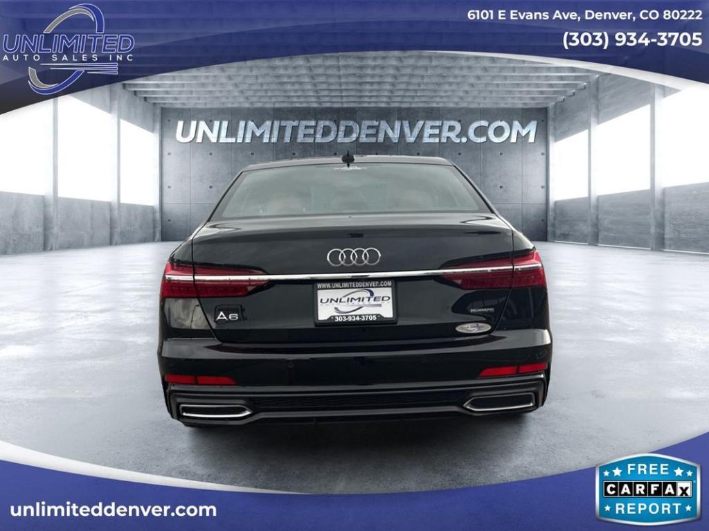 used 2019 Audi A6 car, priced at $18,999