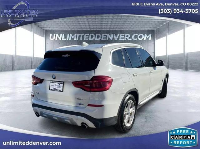 used 2020 BMW X3 car, priced at $25,898