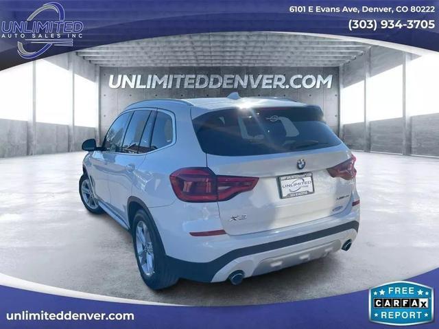 used 2020 BMW X3 car, priced at $25,898