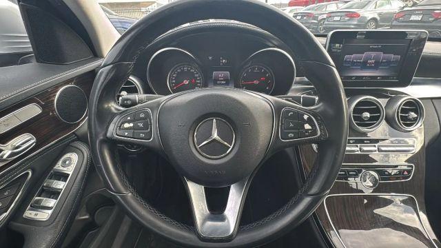 used 2015 Mercedes-Benz C-Class car, priced at $11,999