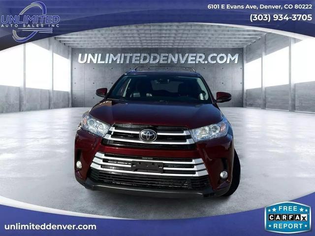 used 2018 Toyota Highlander car, priced at $24,999