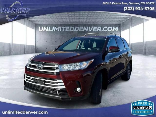 used 2018 Toyota Highlander car, priced at $24,999