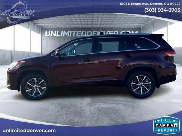 used 2018 Toyota Highlander car, priced at $24,999