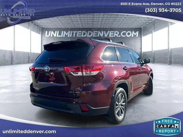 used 2018 Toyota Highlander car, priced at $24,999