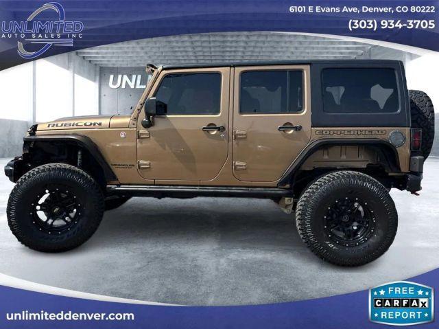 used 2015 Jeep Wrangler Unlimited car, priced at $20,999
