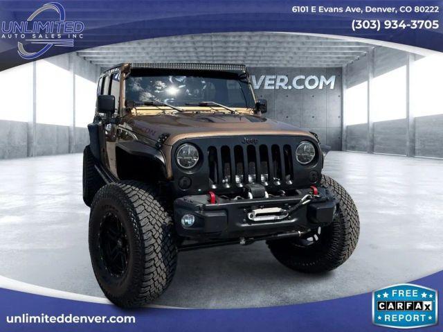 used 2015 Jeep Wrangler Unlimited car, priced at $20,999