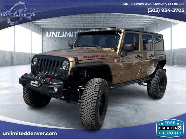 used 2015 Jeep Wrangler Unlimited car, priced at $20,999