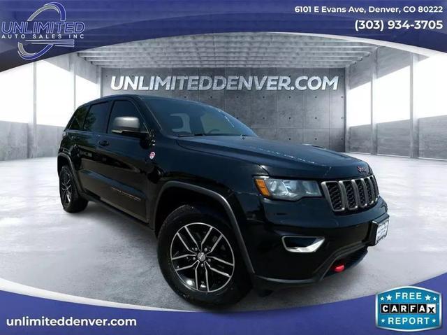 used 2017 Jeep Grand Cherokee car, priced at $18,692