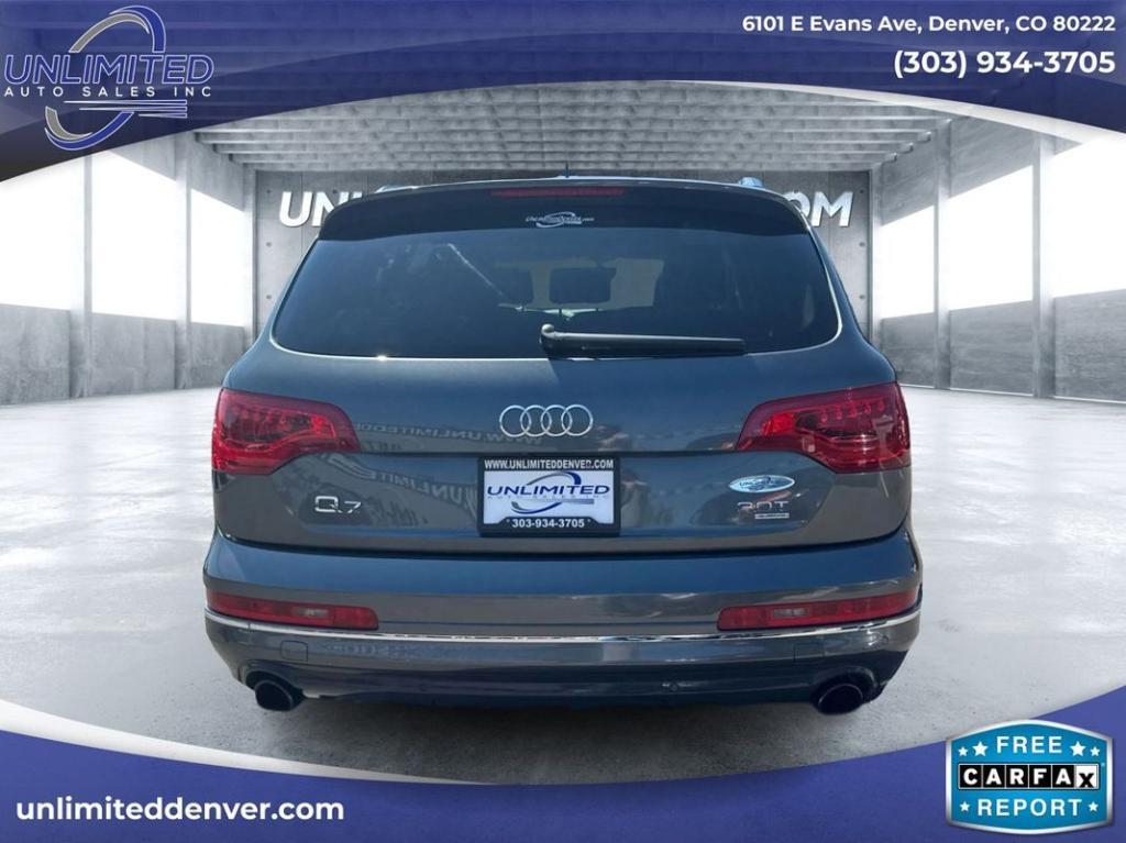 used 2015 Audi Q7 car, priced at $14,498