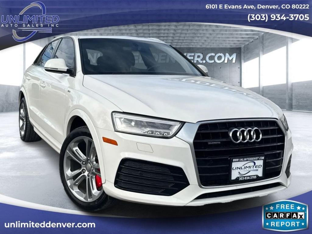 used 2018 Audi Q3 car, priced at $18,999