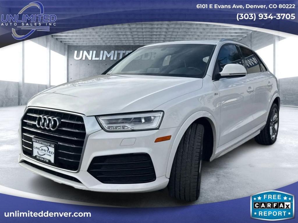 used 2018 Audi Q3 car, priced at $18,999
