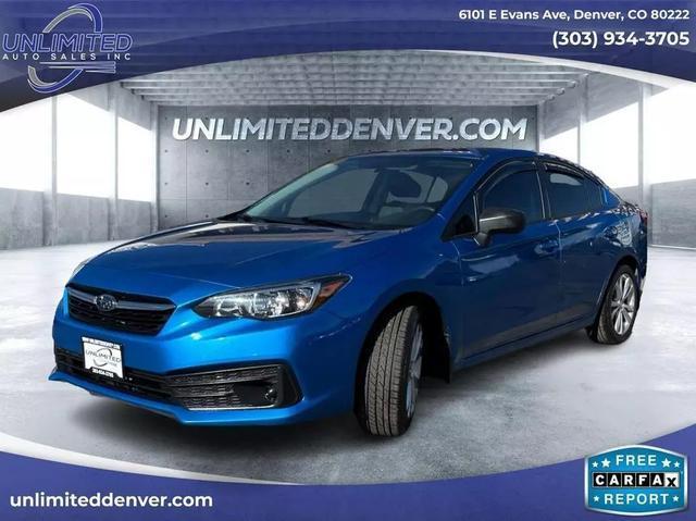 used 2020 Subaru Impreza car, priced at $17,999