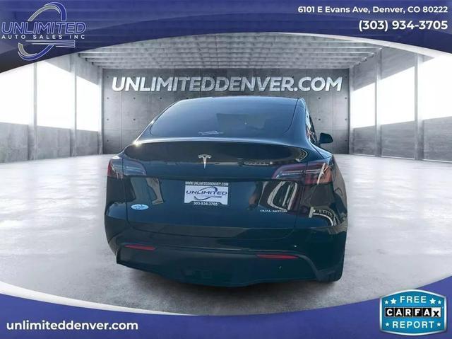 used 2022 Tesla Model Y car, priced at $33,999