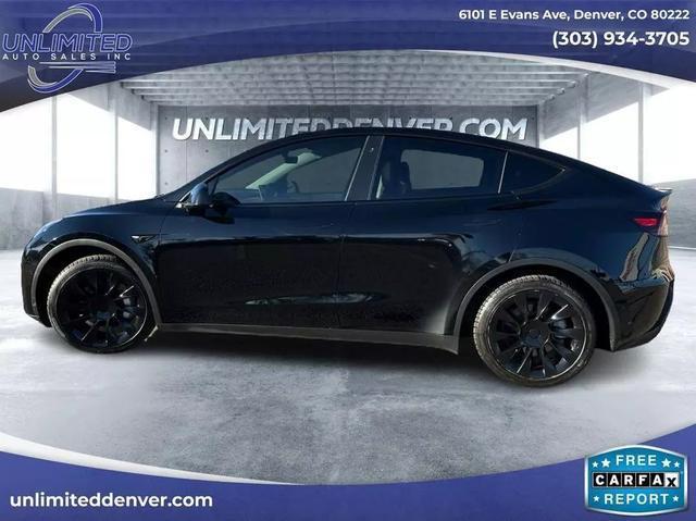 used 2022 Tesla Model Y car, priced at $33,999