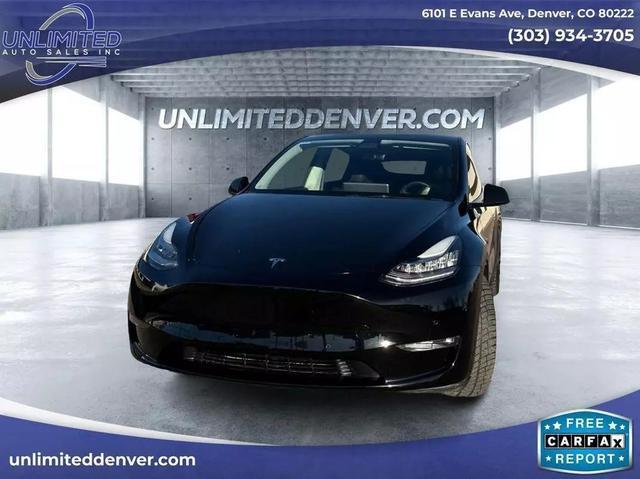 used 2022 Tesla Model Y car, priced at $33,999