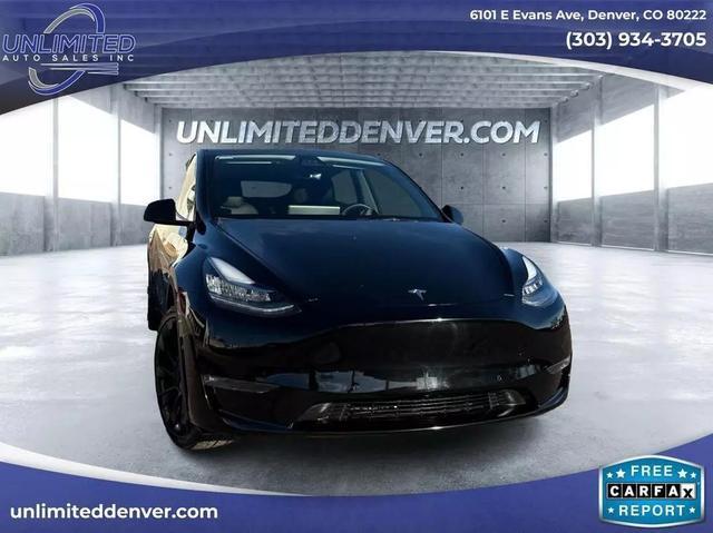 used 2022 Tesla Model Y car, priced at $33,999