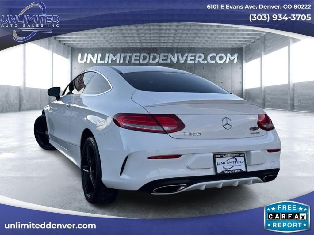 used 2017 Mercedes-Benz C-Class car, priced at $19,999