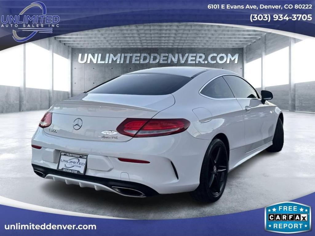 used 2017 Mercedes-Benz C-Class car, priced at $19,999