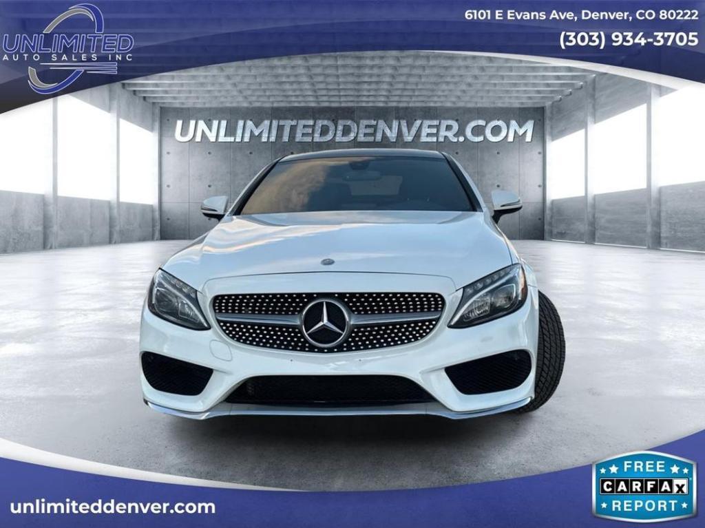 used 2017 Mercedes-Benz C-Class car, priced at $19,999