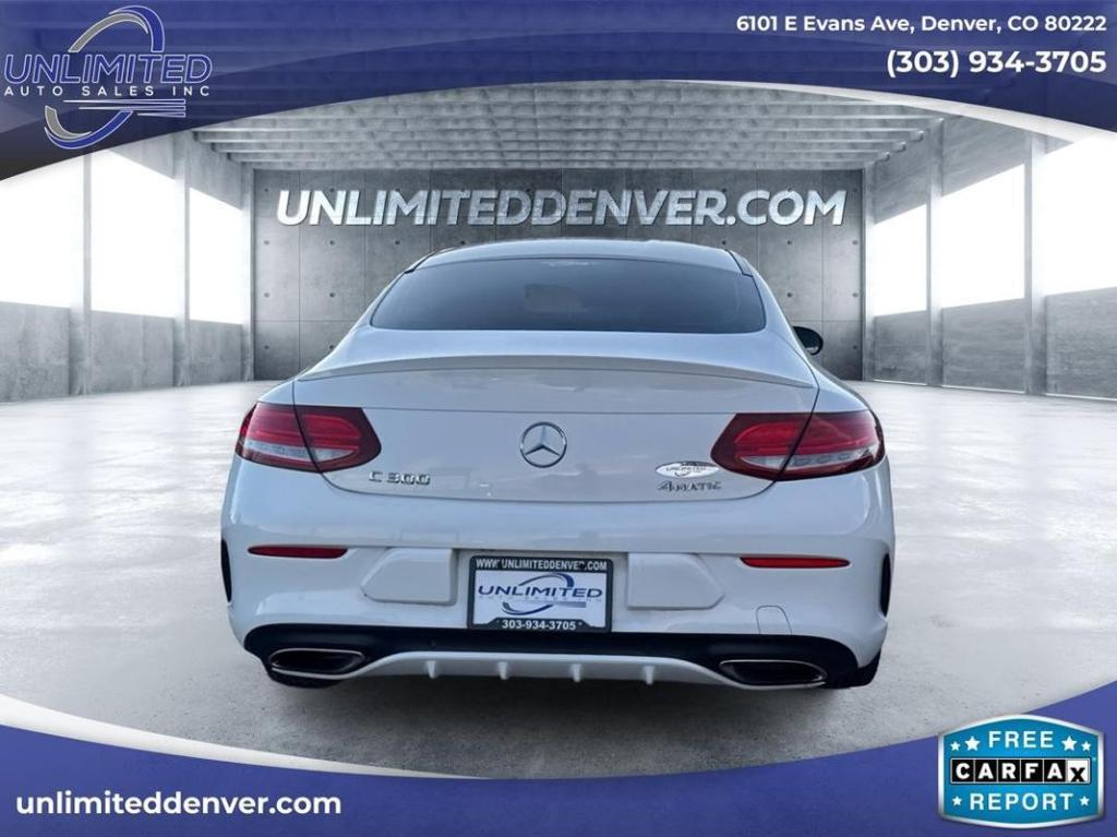 used 2017 Mercedes-Benz C-Class car, priced at $19,999