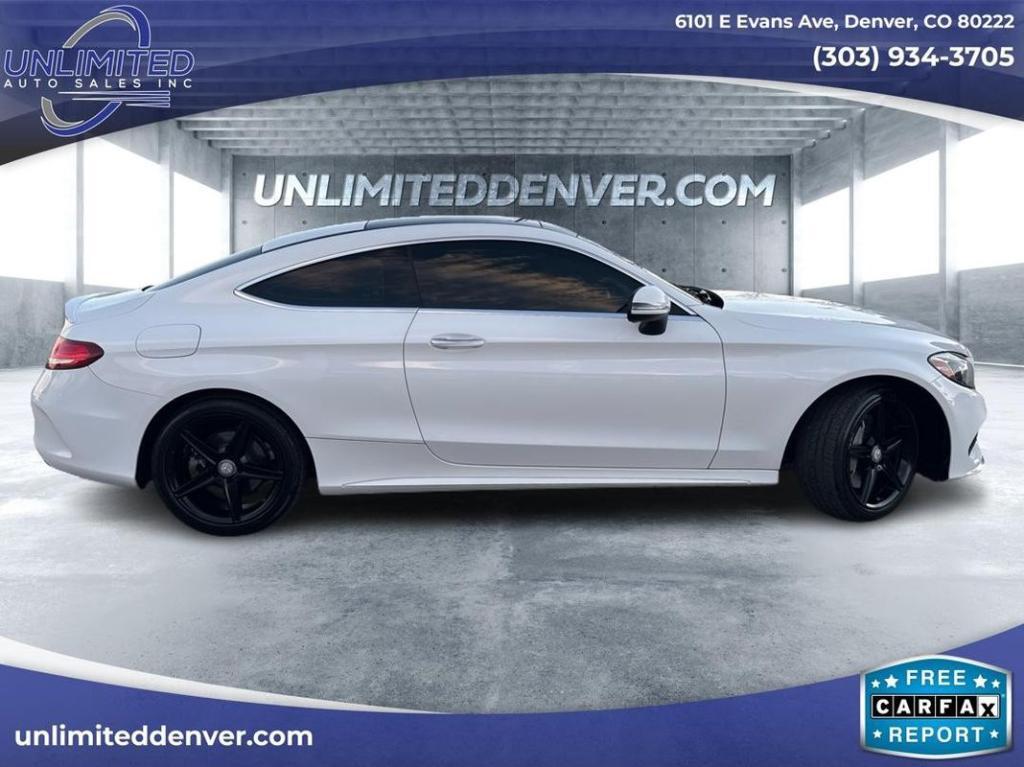 used 2017 Mercedes-Benz C-Class car, priced at $19,999