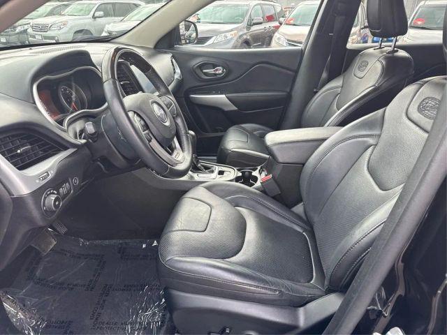 used 2018 Jeep Cherokee car, priced at $19,999