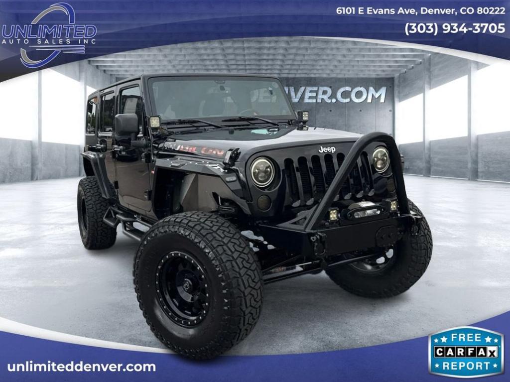 used 2014 Jeep Wrangler Unlimited car, priced at $24,998