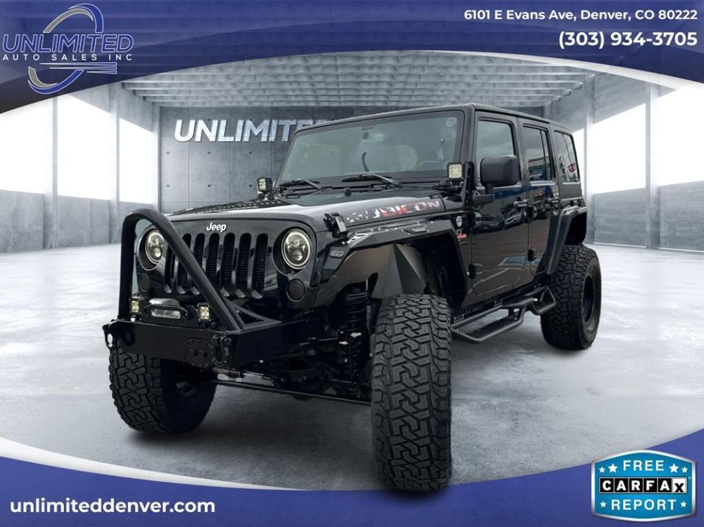 used 2014 Jeep Wrangler Unlimited car, priced at $24,998