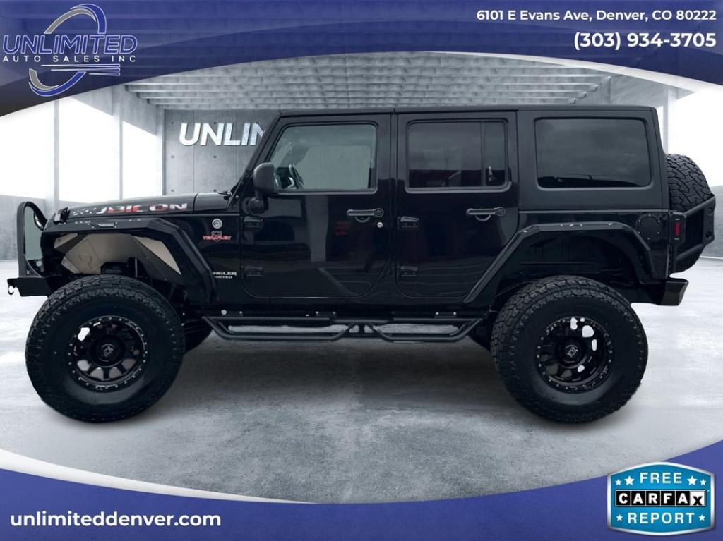 used 2014 Jeep Wrangler Unlimited car, priced at $24,998