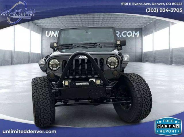 used 2014 Jeep Wrangler Unlimited car, priced at $25,999