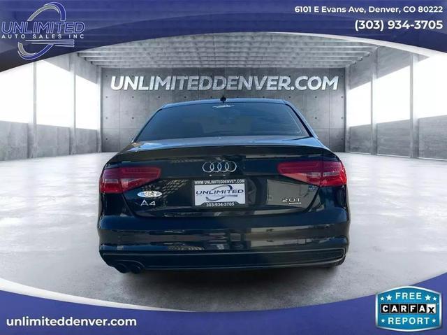 used 2013 Audi A4 car, priced at $10,999