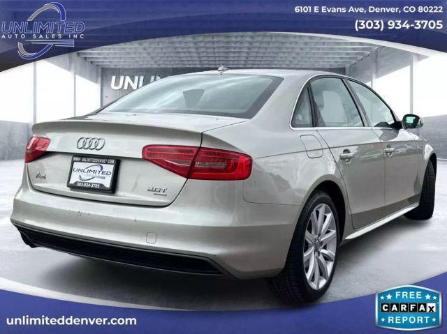 used 2014 Audi A4 car, priced at $14,999