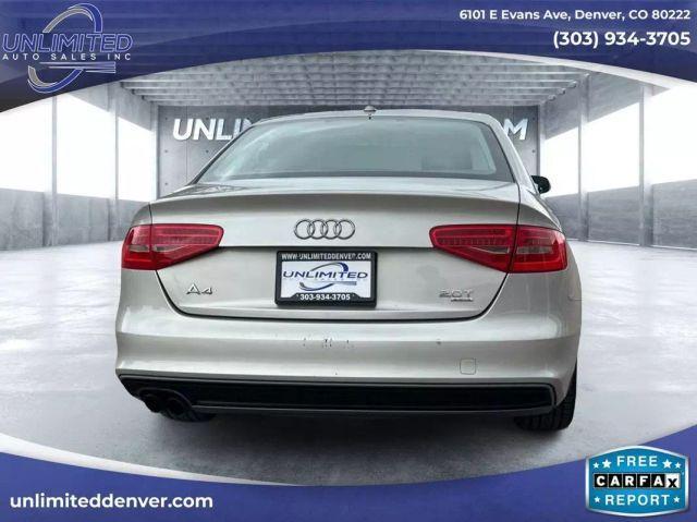 used 2014 Audi A4 car, priced at $14,999