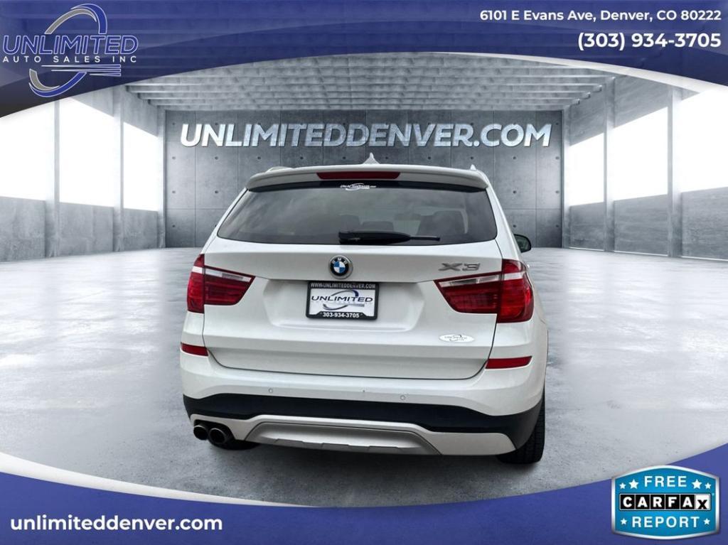 used 2016 BMW X3 car, priced at $16,297