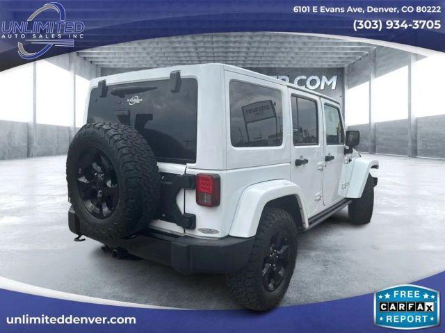 used 2015 Jeep Wrangler Unlimited car, priced at $19,999