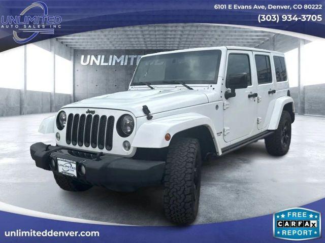 used 2015 Jeep Wrangler Unlimited car, priced at $19,999
