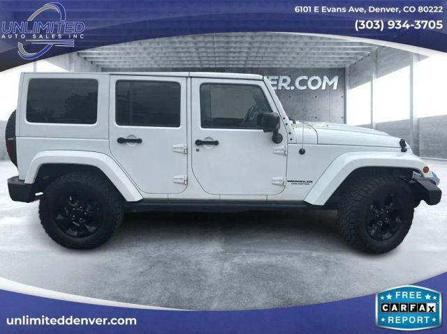 used 2015 Jeep Wrangler Unlimited car, priced at $19,999