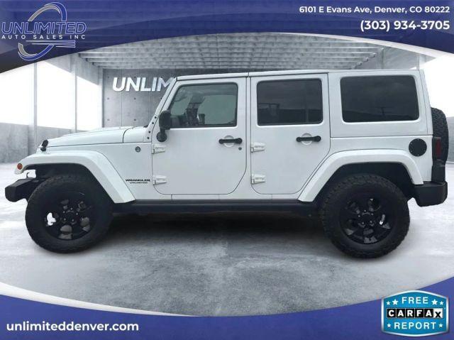 used 2015 Jeep Wrangler Unlimited car, priced at $19,999